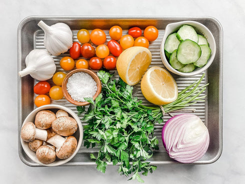 USA Pan Bakeware Nonstick Quarter Sheet Pan; Aluminized Steel Baking Sheet