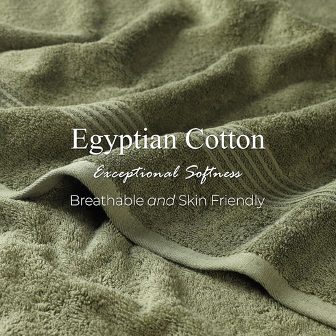 3-Piece Set, 1 1 1 Superior Egyptian Cotton Towel Assorted Towels, Home Bathroom, Master, Guest Bath, Decor Essentials