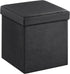 SONGMICS MAZIE Collection - 15 Inches Ottoman with Storage, Footstool, Storage Ottoman,