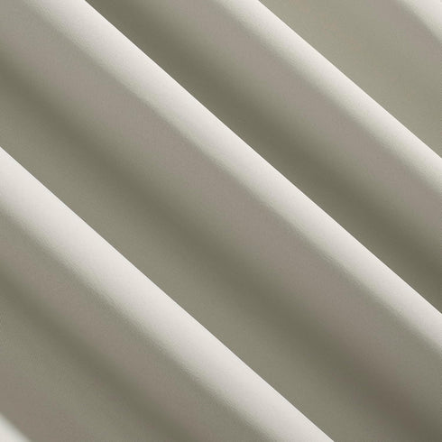 Sun Zero Easton Energy Saving Blackout Tab Top Curtain Panel, 40" x 84", Pearl