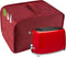 Toaster Cover with 2 Pockets, Red Dust and Fingerprint Protection, Machine Washable, Holds Jam Spreader Knife & Tongs