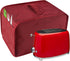 Toaster Cover with 2 Pockets, Red Dust and Fingerprint Protection, Machine Washable, Holds Jam Spreader Knife & Tongs