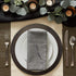 DII Gray Variegated Tabletop Collection Napkin Set, 20x20, 6 Piece