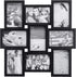 Malden 4x6 9-Opening Collage Picture Frame, Displays Nine 4x6 Pictures, Black
