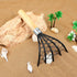Yardwe 2pcs Rake with Mesh Net, 10 Inch Garden Rake & Clamming Claws Shell Clam Digger Seafood Tool