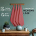 6-Pack 18x28 Inches, Set TWINY threads Cotton Kitchen Towels, Soft & Absorbent Dish Cloths with Hanging Loop
