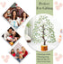 Green Jade Crystals Tree of Life Decor - Healing Crystals Spiritual Gift for Home & Office Decor