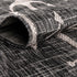 Unique Loom Outdoor Coastal Collection Area Rug - Ahoy (Charcoal/Ivory, 2' 2" x 3' 1" Rectangle)
