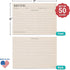 321Done 5x7 Recipe Cards (Set of 50) Typewriter Kraft Tan Vintage - From the Kitchen Of - Double-Sided for Weddings, Baby Bridal Shower, Recipe Gift Exchange - Made in USA - Minimalist Rustic X-Large by 321Done