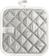 3D Rose Elvgren Pinup at Construction Site Pot Holder, 8 x 8