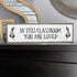Teacher Wood Signs, Medium Wood and Metal, "In This Classroom You Are Loved"