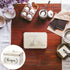 White Beaded Recipe Box Vintage Wood Farmhouse Recipe Card Holder for Kitchen Bridal Shower Gift