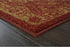 Maples Rugs Georgina Traditional Kitchen Rugs - Non Skid Accent Area Carpet - 2'6 x 3'10 - Red/Gold