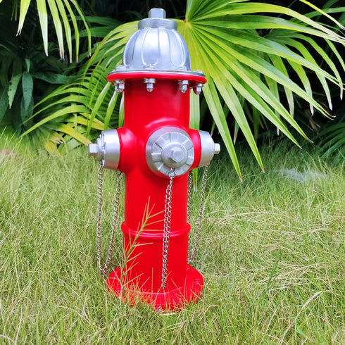 Generic 14.5 inch Dog Pee Post - Fake Fire Hydrant Outdoor Play Equipment, Puppy Training Post