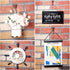 Ripeng 16 Pieces Brick Wall Clips and Hooks for Hanging Outdoors, No Drill, Brick Hangers Fit 2-1/4 to 2-3/8 Inch Hooks
