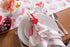 DII Valentine's Day Table Top Collection, Table Runner, 14x108, Hearts Collage Design