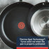 T-fal Experience Nonstick Fry Pan, 12.5 Inch, Black, Induction, Oven Broiler Safe 400F