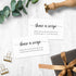 321Done Request a Recipe Card: Set of 50 Simple White Cards for Bridal Shower Game, Made in USA