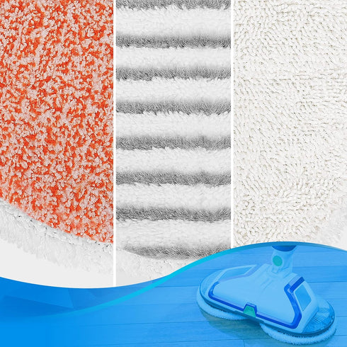 2039 20399, 2039A, 2307, 2315A, 23157, 2124, 20393 (4 Pack) KEEPOW Spinwave Replacement Pads Compatible with Bissell