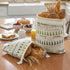 Coizyoe Bags-17"x13" 2Pack Reusable Beeswax Bread Large Bread Bags for Sourdough & Homemade Cloth BreadBags Keeps Fresh