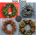 YYST Magnetic Wreath Hanger, Secures Wreaths and Decorations to Steel Door, 2/PK