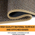 Kitchen Mat 1 PCS, Cushioned Non Slip Rugs for Kitchen Floor, Absorbent Runner Mats for Home, Office (Brown, 17.3"x47")