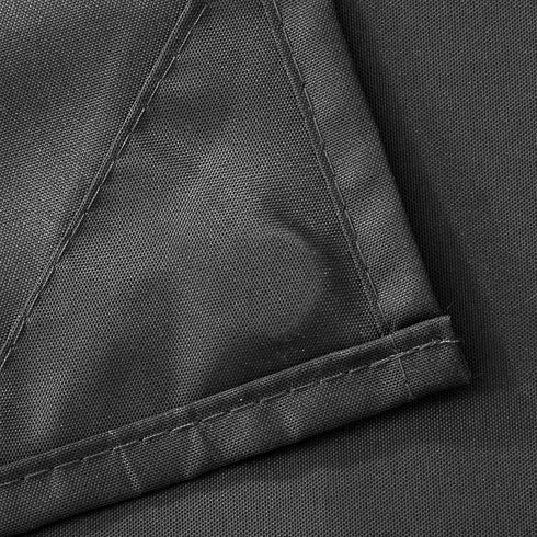 N&Y HOME Fabric Shower Curtain or Liner with Magnets, Dark Charcoal Grey - Hotel Quality, Water Repellent (72x72)