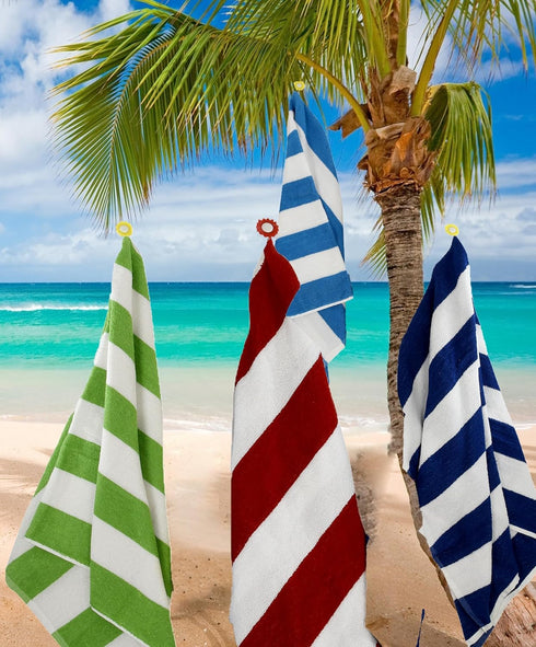 BolBom*S 100% Set 30"x60" Pack 4 Cotton Luxury Bath Towel - Soft & Absorbent Quick-Dry Towels for Bathroom, Spa, Beach