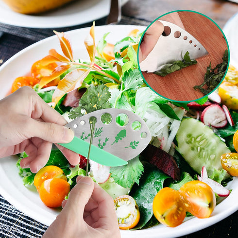 Set: 3 Pack Saver+1 Pack Scissors+2 Pack 3 LUVCOSY Herb Keeper Herb Herb Herb Stripper, BPA-Free Plastic Herb Container