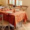 Joyfol Day Fall Thanksgiving Tablecloth, Jacquard Fabric Autumn Rectangle Table Cloth, Countryside