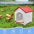 Nesting Boxes for Chicken, Plastic Single Compartment Chicken Nesting Box for Laying Eggs for Hens, Ducks and Poultry
