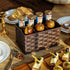 GRANNY SAYS Wicker Utensil Holder Organizer with Handle, Flatware Caddy for Kitchen, Holds Forks, Knives, Spoons,