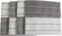 8 Pack 26 18 Inch Microfiber Kitchen Towels - Super Absorbent, Soft and Solid Color Dish Towels, (Stripe Designed Grey