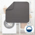 S&T INC. Highly Absorbent Microfiber Dish Drying Mat Value Pack, Large 16" x 18", Charcoal Grey, 2 Pack