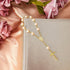 Junkin 30 Pieces Baptism Rosary, Acrylic Rosary Beads in Ivory Color with Gold Plated Faux Pearls and Organza Bags