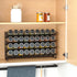 36 386 Set Countertop, 36 17.2" 10.8" SpaceAid Spice Rack Organizer with Spice Jars, Spice Labels, Chalk Marker