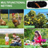DQS 25x25ft 1 Bird Netting for Garden Protection - Poultry Netting for Chicken Coop, Mesh Heavy Duty Garden Net, Fruit