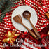 FJNATINH Wooden Wok Spatula Ladle Tool Set, 14-inch Long Handle Teak Spatula