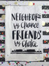 Primitives by Kathy LOL Made You Smile Dish Towel - 28" x 28", Cotton, White & Black
