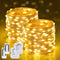 JMEXSUSS 2 Pack Fairy Lights Battery Operated with Remote, Total 400 LED