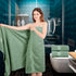 600 40 80 Inches- 100% 2 Set- Sets- Sets HILLFAIR GSM- x Cotton Pc XXL Oversized Bath Towel Soft Highly Absorbent Jumbo