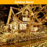 33FT Nisocy LED String Lights Outdoor Waterproof Warm White Fairy Lights with Plug, Connectable Christmas Tree Lights