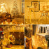 98FT 8 200 30V YOUNGAR String Lights Outdoor, Modes Fairy Twinkle Christmas LED Lights, Plug-in for Tree, Home, Garden