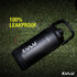 ZULU Goals Vacuum Insulated Large Capacity Stainless Steel Water Bottle | Reusable Jug with Carry Handle