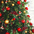 18 MIAHART Pcs Christmas Picks Artificial Pine Branches Red Berry Stems Pine Picks Spray with Pine Cone Apples Holly