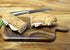 Solid Acacia Wood Cutting and Serving Board with Handle - Handmade, Joint Free, Size: 15" x 8" x 3/4”