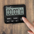 Escali Extra Loud Display Digital Kitchen Timer with Clock Mode, Magnetic Back, Recall Timer
