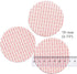 Pressure Sensitive Torque Activated Cap Seals Liners, 30 PCS, 70 mm for Mason Canning Jars
