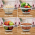 HIC Kitchen Reinforced Mesh Colander, 11.5-Inch, 18/8 Stainless Steel