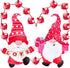 29PCS Valentines Day Car Refrigerator Decorations - Reflective Valentine Gnome Heart Magnets Decor Party Ornaments